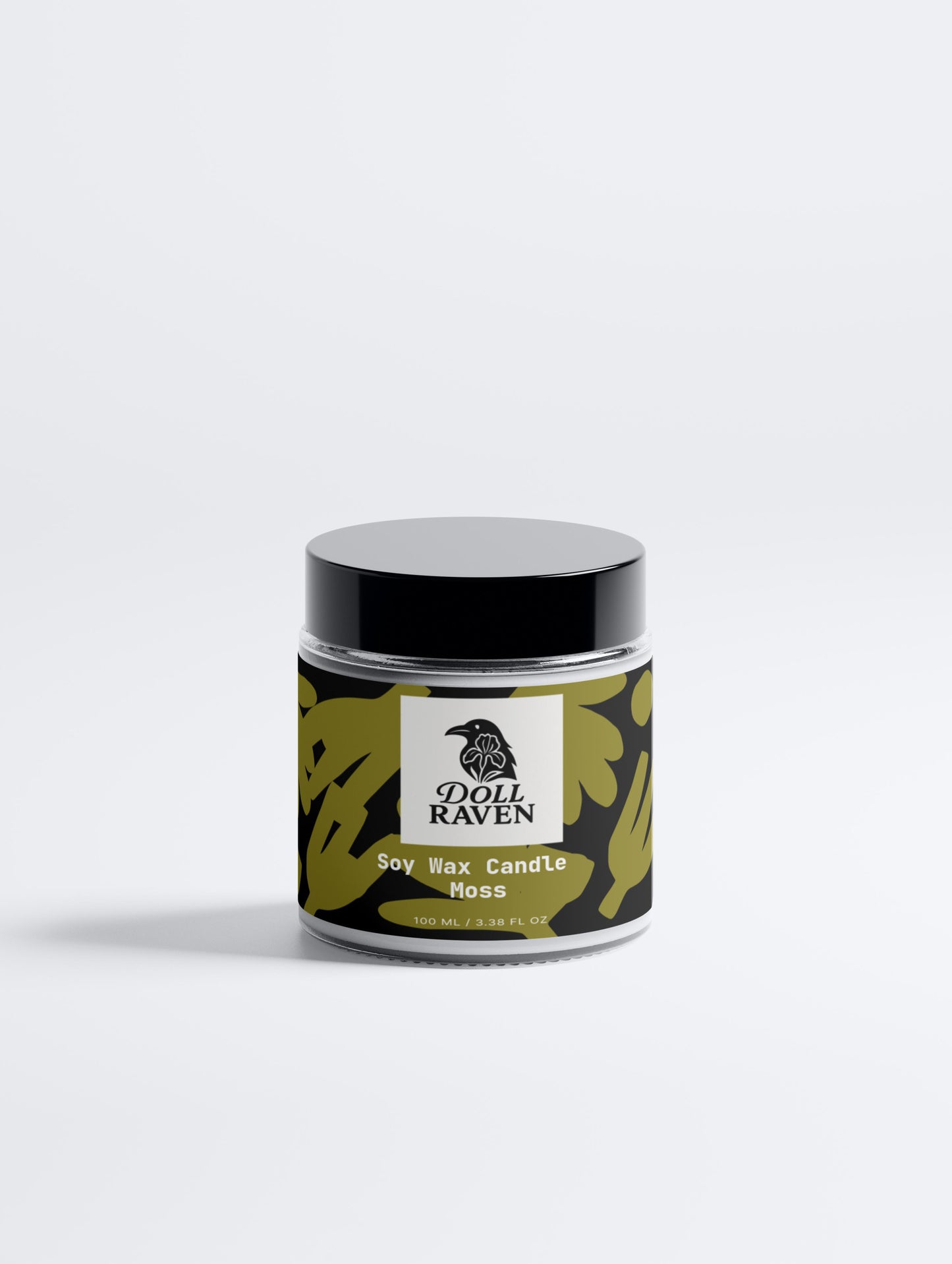DOLL RAVEN Moss Candle