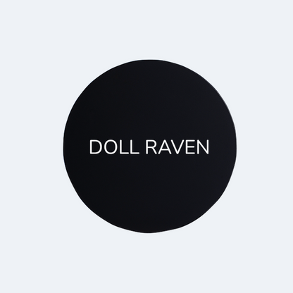 DOLL RAVEN Dual Blend Powder Foundation - Ebony