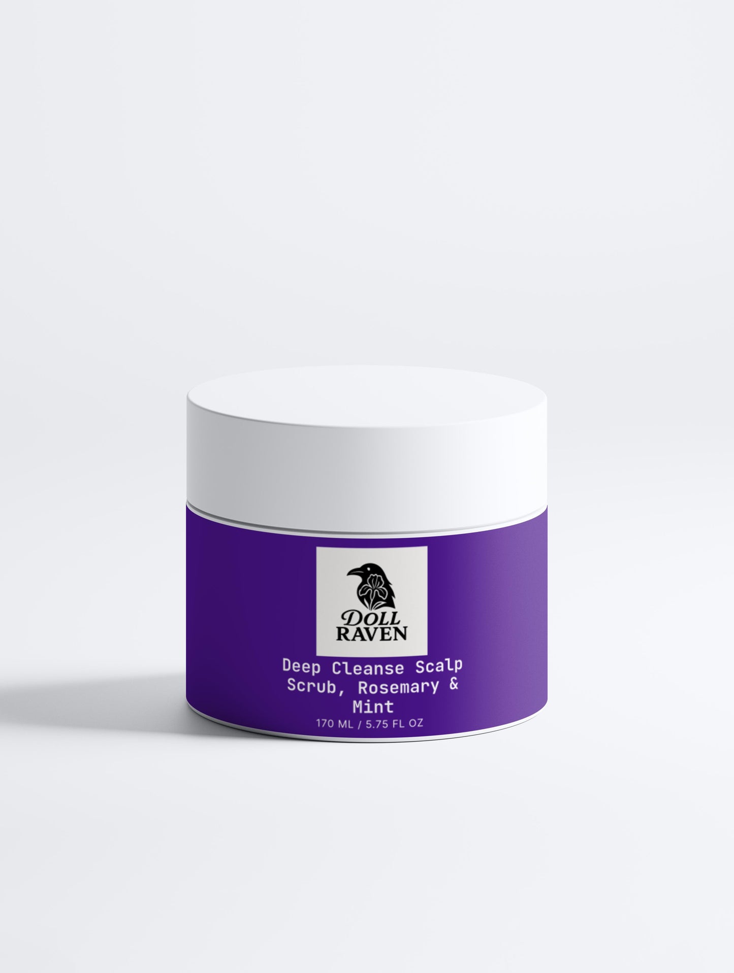 DOLL RAVEN Deep Cleanse Scalp Scrub With Rosemary & Mint
