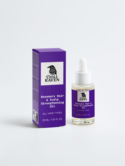 DOLL RAVEN Rosemary Hair & Scalp Strengthening Oil