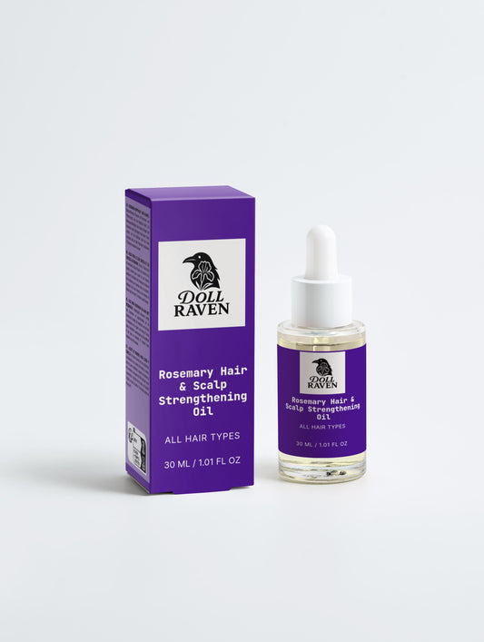 DOLL RAVEN Rosemary Hair & Scalp Strengthening Oil