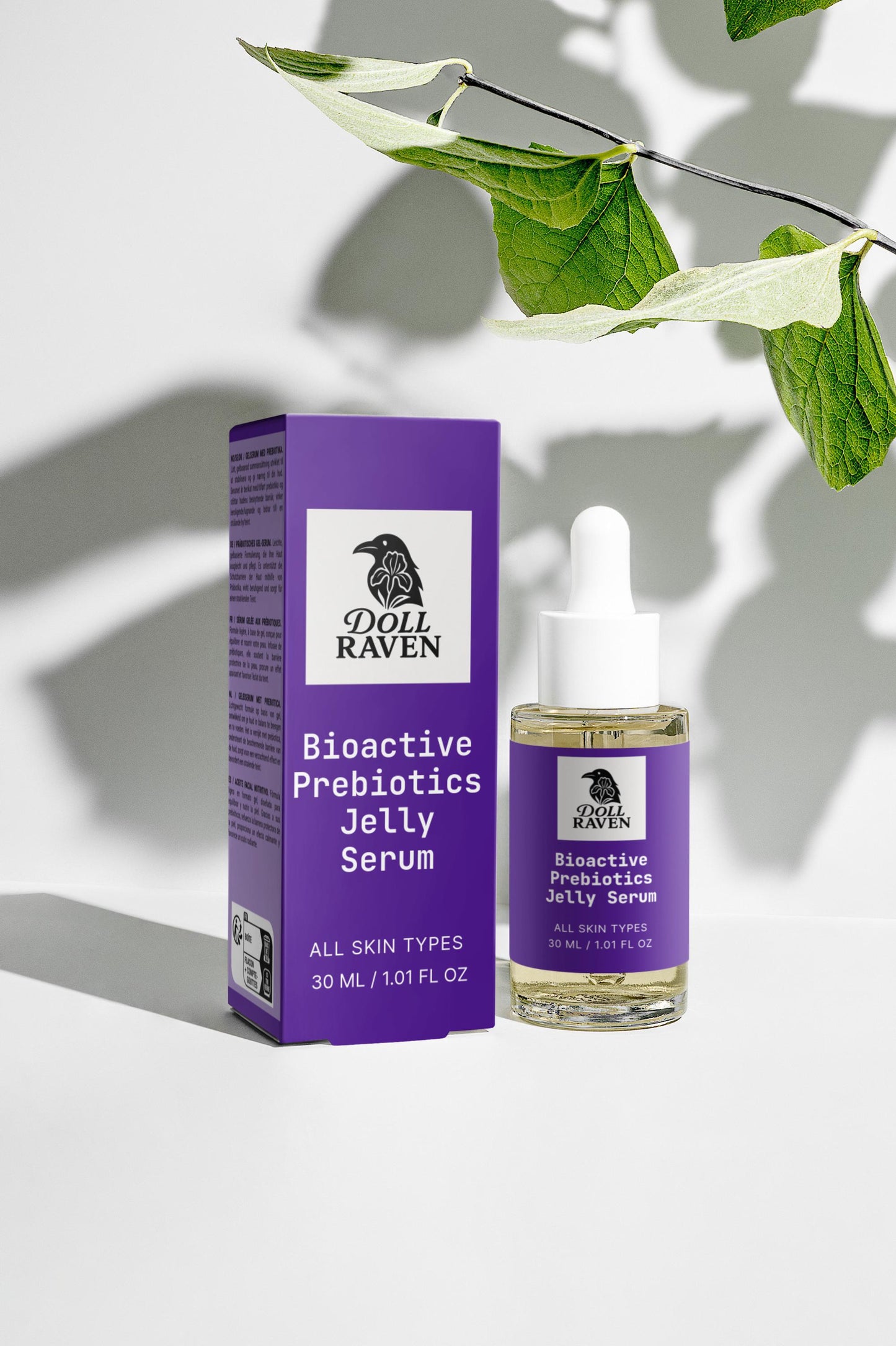 DOLL RAVEN Bioactive Prebiotics Jelly Face Serum