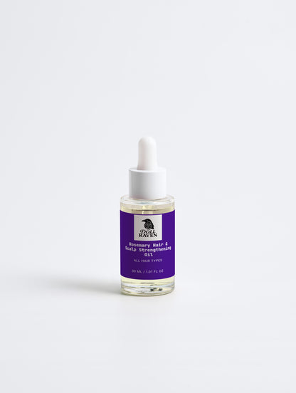 DOLL RAVEN Rosemary Hair & Scalp Strengthening Oil
